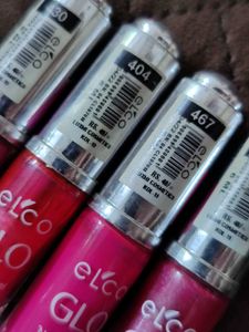 Elco GLO Nail Polish Set