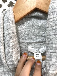 🏷️New With Tag Gray Turtleneck Sweater A
