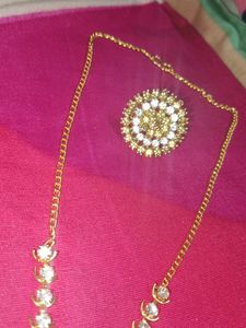 Necklace And Hand Ring Combo❤️✨