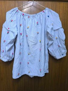 Floral Embroidered Top