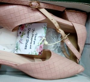 Block Heel Mules ( Sheriff Shoes)