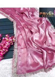 Priveri Design Pink Saree