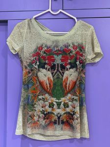 Floral Print T-Shirt