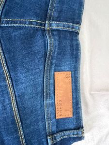 Distressed Denim Shorts
