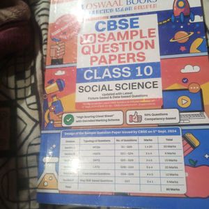 CBSE Class 10 Social Science Sample Question Paper
