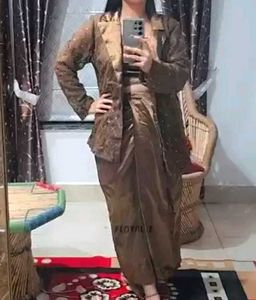 Women New Co Ords With Shurg&Dhoti Skirt