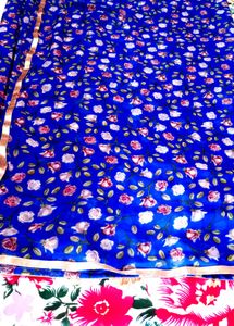 Floral Print Saree
