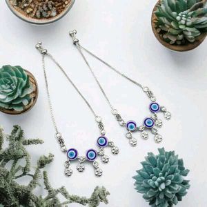 Evil Eye Charm Anklets