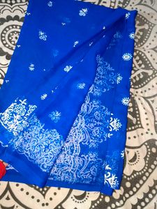 💐Blue Saree💐