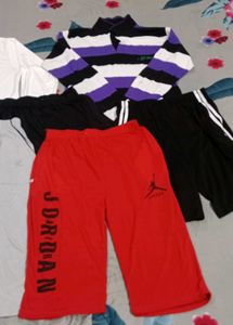 Assorted Men&#39;s Shorts and tshirts