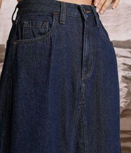 Denim Maxi Skirt