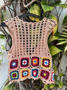Crochet waistcoat Top