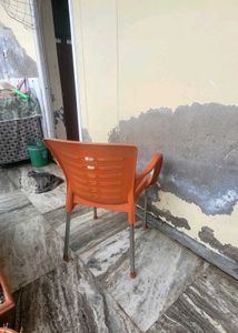 Orange Plastic Chair