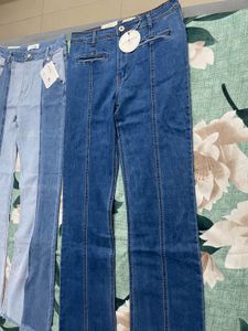Patchwork Denim Jeans