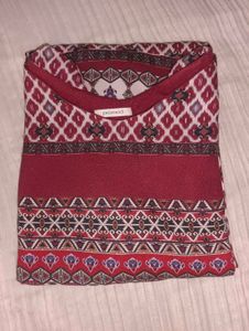 Patterned Casual Dress