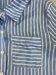 Striped Blue Shirt