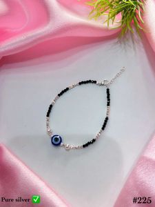 Evil Eye Braclet Pure Silver 925