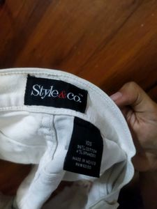 Cute White Denim Shorts