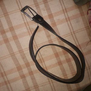 Black Leather Belt