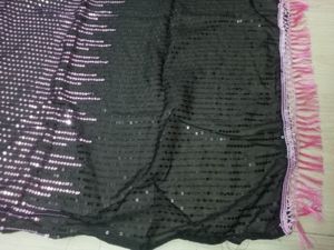 Party Wear Sequence Design Saree