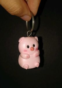 Cute Clay Keychain