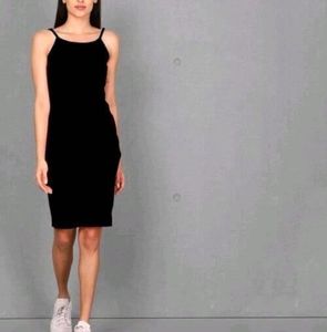 Black Bodycon Mini Dress