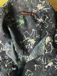 Floral Print Button-Down Shirt