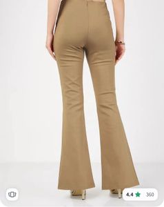 Brown Flared Pants