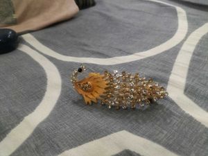 Peacock Design Hair Clip