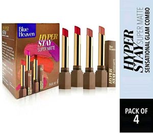 Blue Heaven Matte Lipisticks Combo Pack Of 4