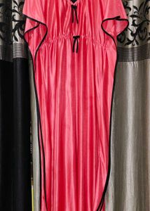 Women Kaftan Nighty With Robe