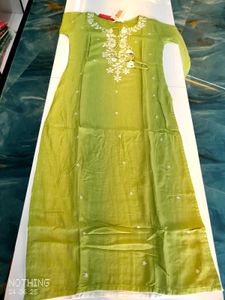 Elegant Embroidered Kurta
