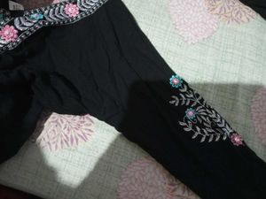 Black Suit With Neck Design