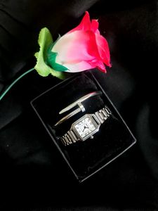 Cartier Bracelet And Watch Combo