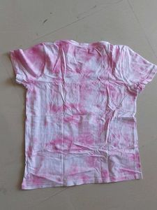 Tie &amp; Dye Printed Tshirt Slim Fit