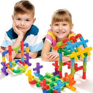 Pipe Building Blocks Game