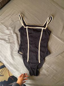 chic black bodysuit top