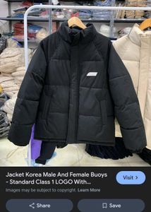 Black Padded Catteen Jacket