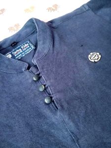 Navy Blue Long Sleeve Shirt