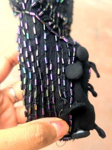 Vintage Heart Sequin Embellished Top