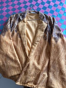 Paisley Patterned Blazer