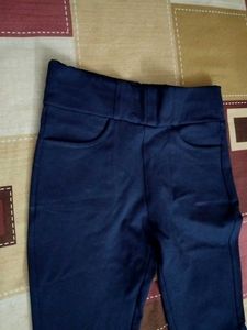 Navy Blue Jeggings - Size Medium