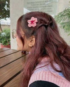 Flower Hair Clip