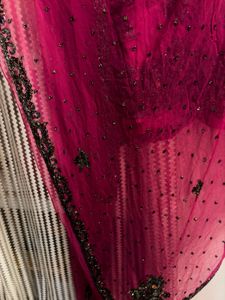 Magenta Embellished suit set