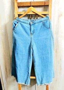 Denim Culottes waist size-30-32