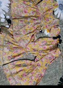 Floral Print Girls sarara Dress