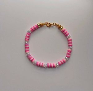 Pink & Pearl Bracelet