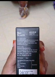 Blue Heaven Hyper Matte Foundation