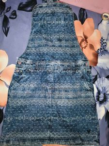 Denim Jumpsuit Mini Midi