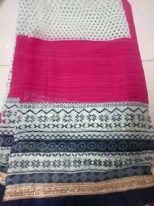 Polka Dot Daily Wear Saree